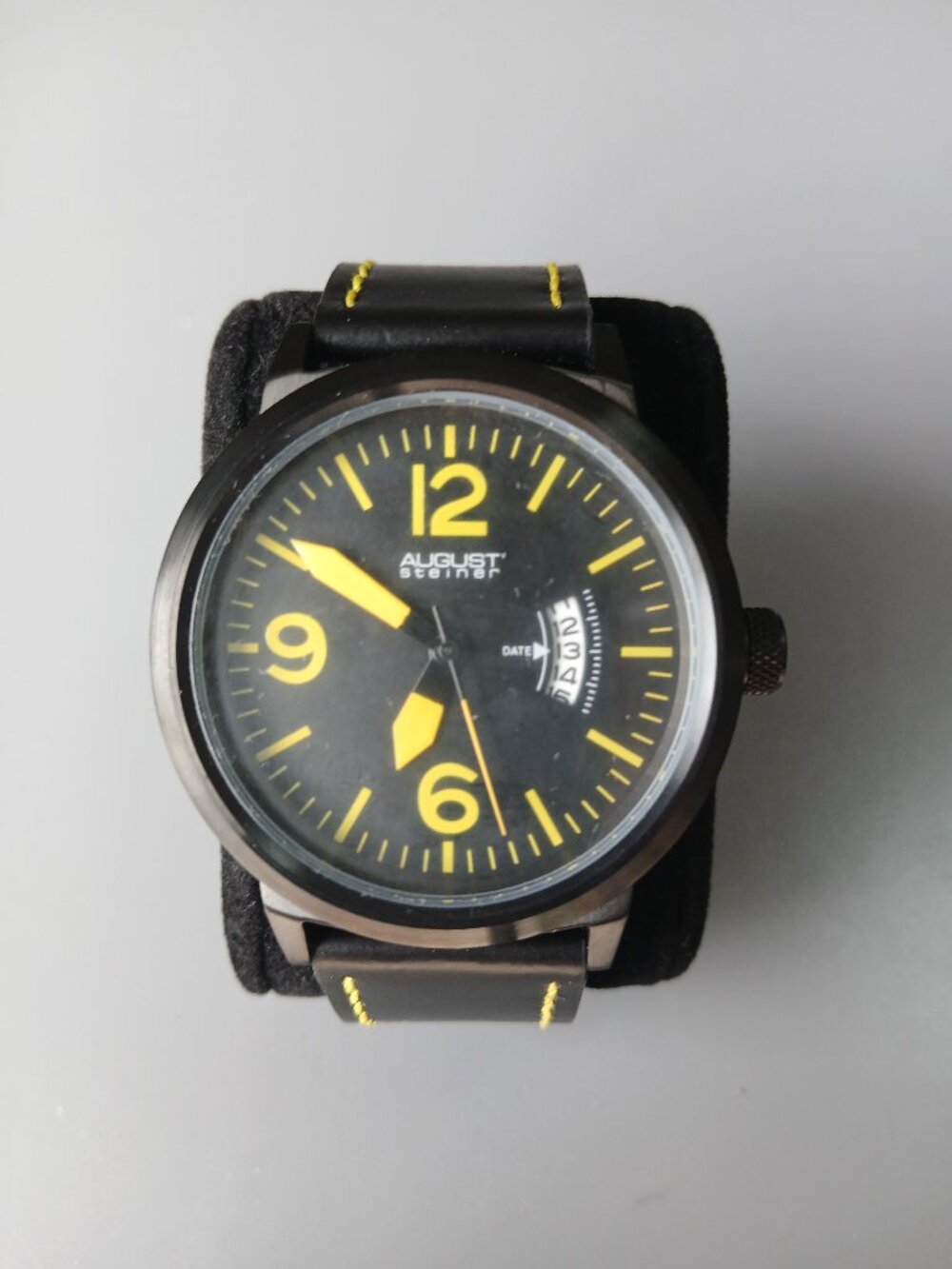 August Stiener Black and Yellow Watch - Pittsburgh Steelers